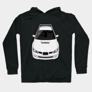 Impreza WRX STI 2nd gen 2005-2007 - White Hoodie